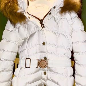 Poivre Blanc White Ski Jacket